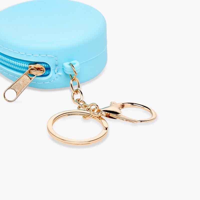 Syloon Blue Pouch Keyring with Lobster Hook for Girls - Image 3